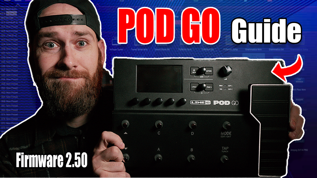 Line 6 POD GO Beginner's Guide: Learn How to Use It in 2025!